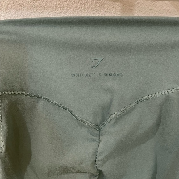 Gymshark x Whitney Simmons Pocket Leggings Size XS Leaf Green - Picture 9 of 12